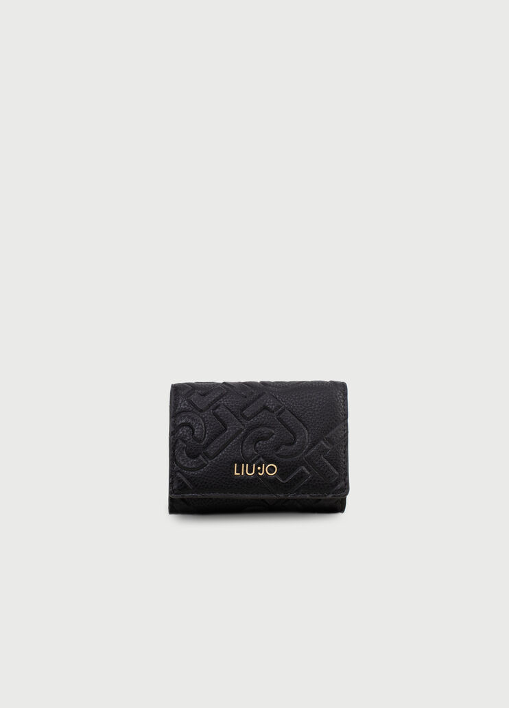 Cardholder with logo Black Liu Jo - large image number 0