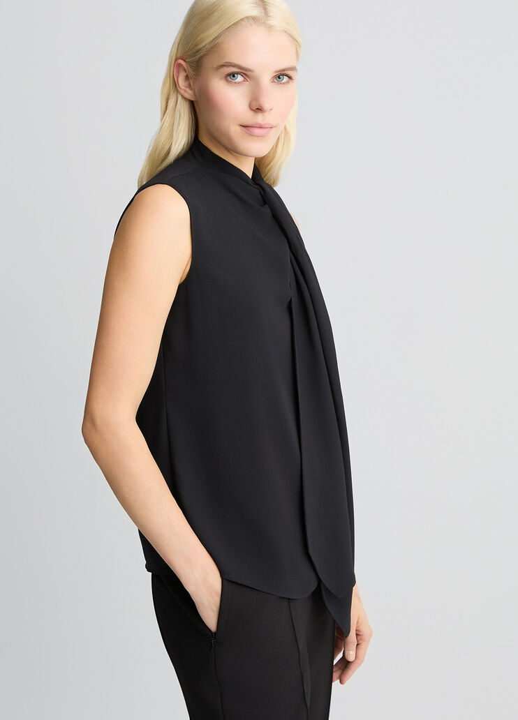 Top with scarf black Liu Jo - large image number 3 Top with scarf black Liu Jo - large image number 3