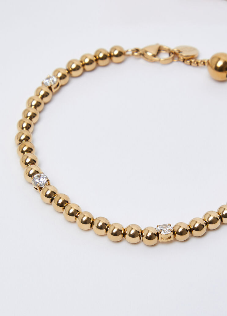 Armband mit kugelf&ouml;rmigen Elementen gold Liu Jo - medium