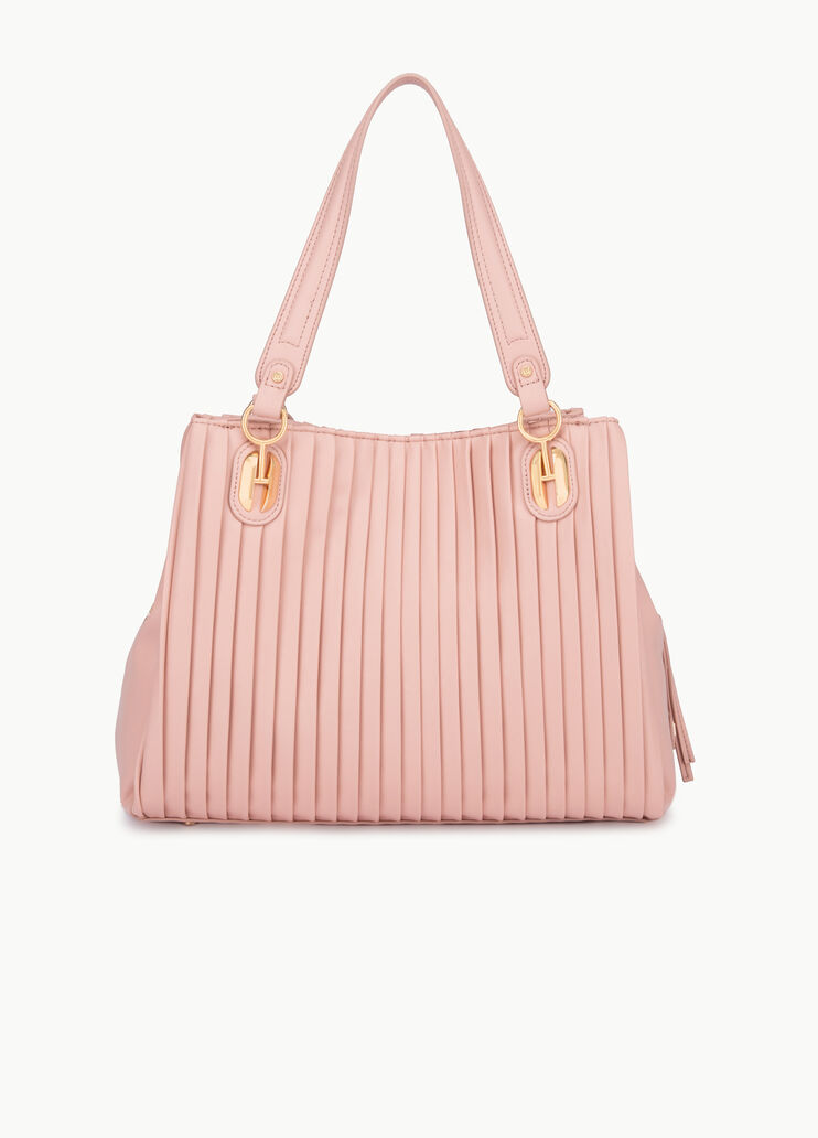 Pleated shoulder bag Pink Liu Jo - large image number 2 Pleated shoulder bag Pink Liu Jo - large image number 2