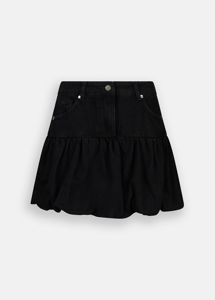 Minirock aus Denim Denim-Schwarz Liu Jo - large image number 6