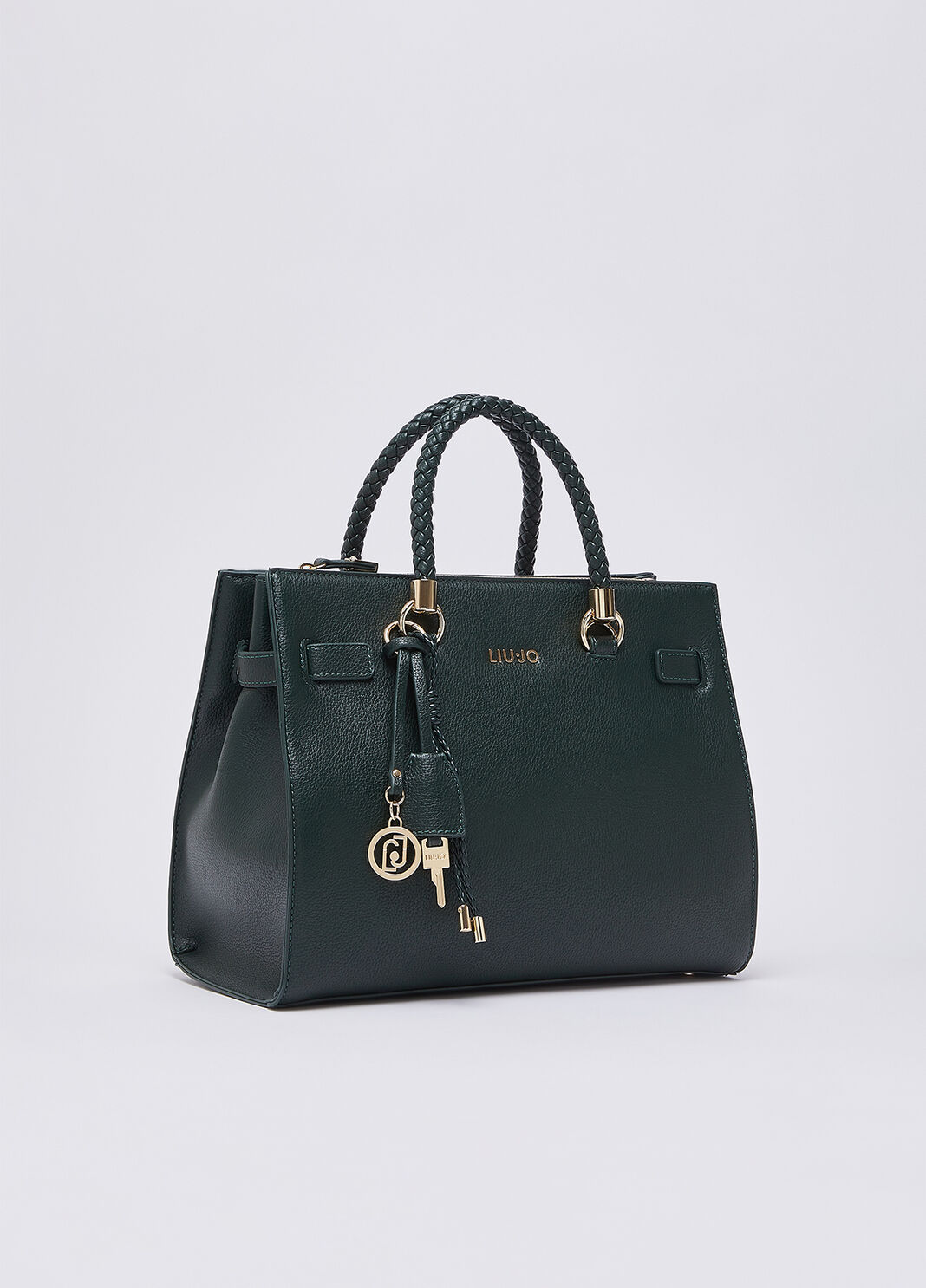Medium satchel bag dark green Liu Jo - large image number 2