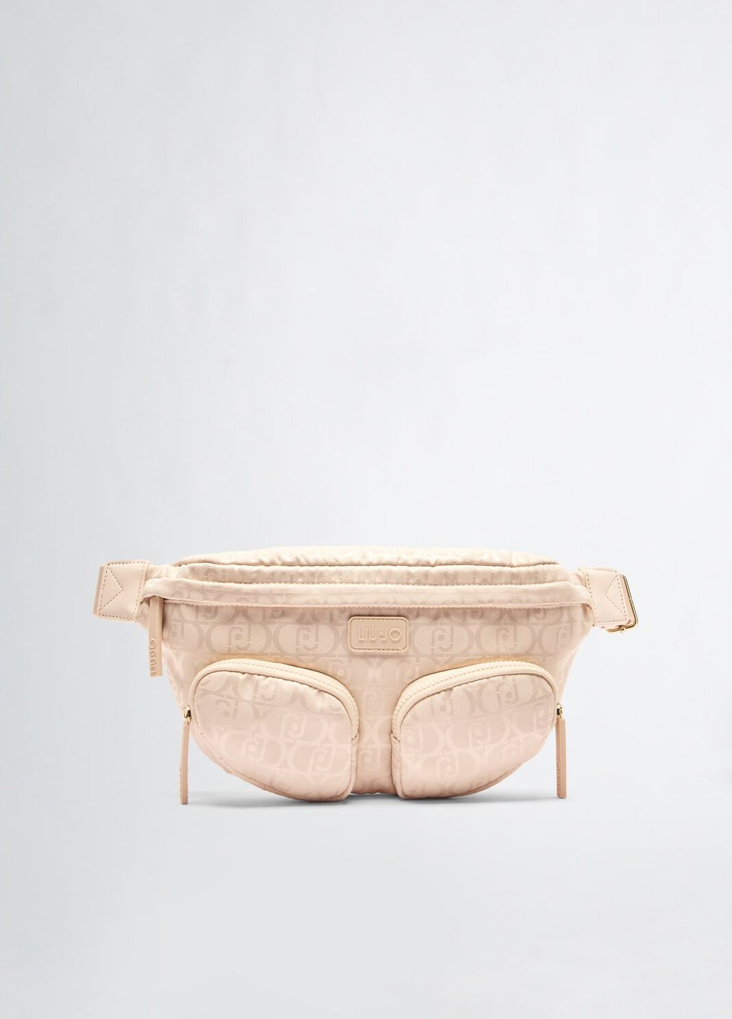Large nylon pouch bag light gold Liu Jo - large image number 0