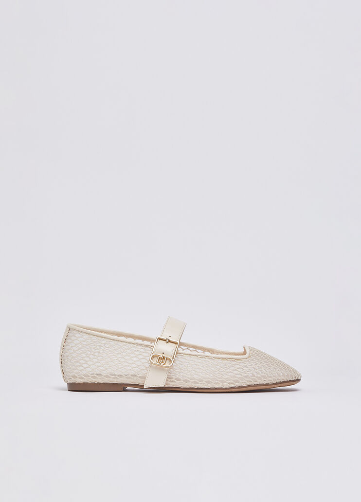 Ballerina aus Mesh Milch Liu Jo - medium