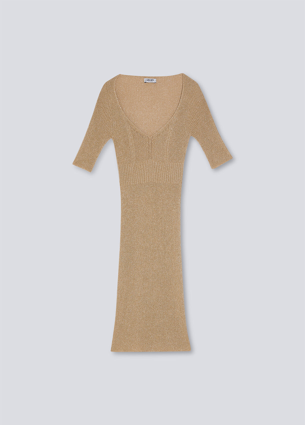 Lurex kleid gold Clearance