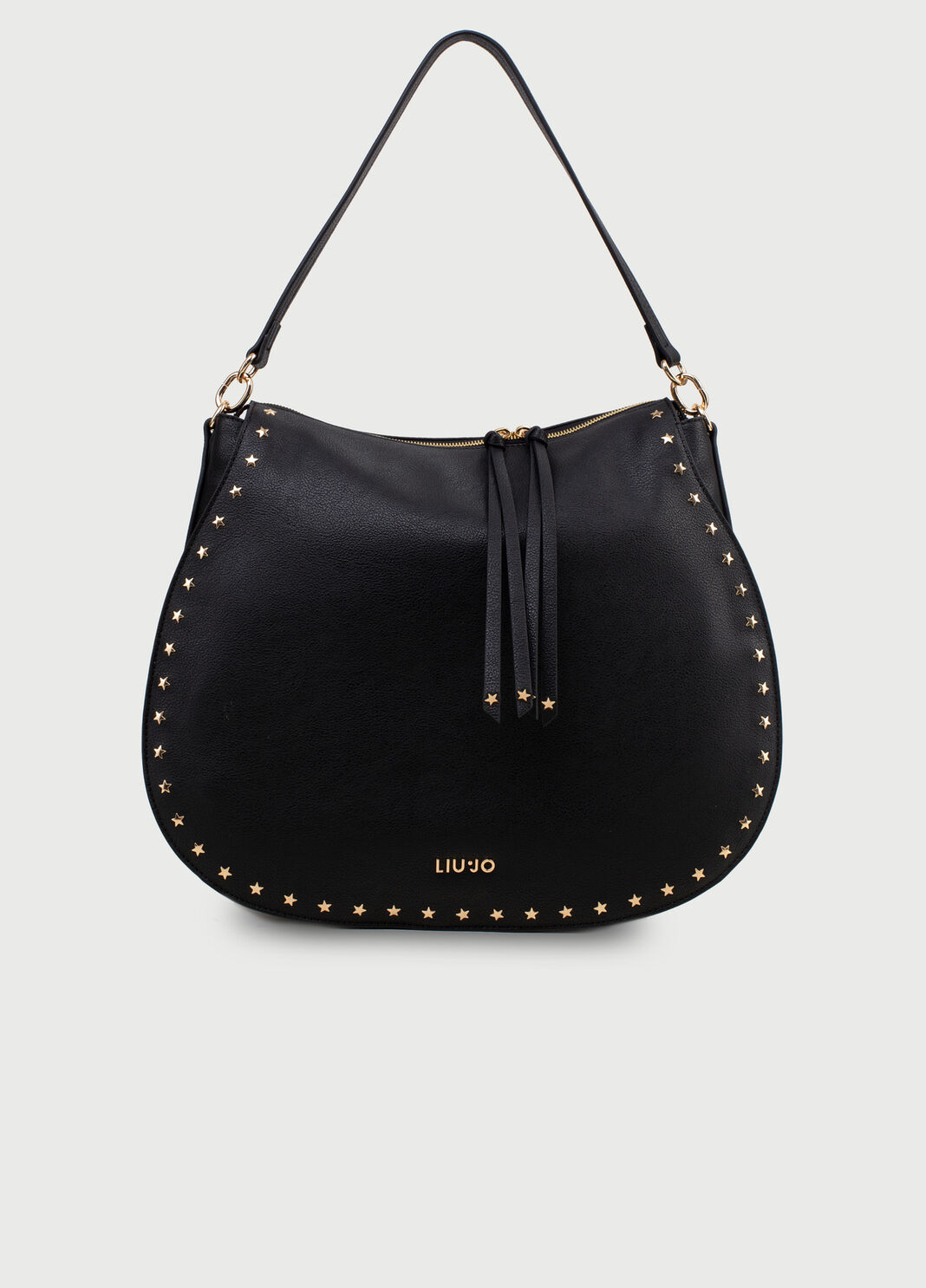 Bolso para llevar al hombro con tachuelas Negro Liu Jo - large image number 0