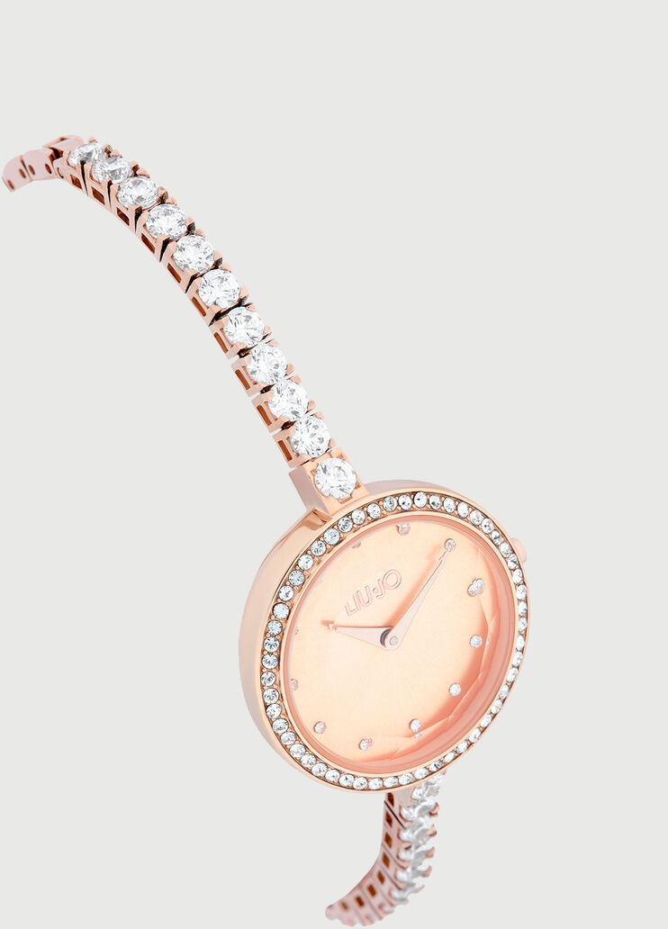 Watch with Swarovski strap gold Liu Jo - large image number 2