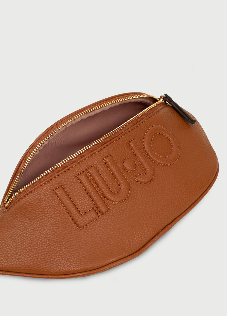 Pouch bag with logo Brown Liu Jo - large image number 3 Pouch bag with logo Brown Liu Jo - large image number 3