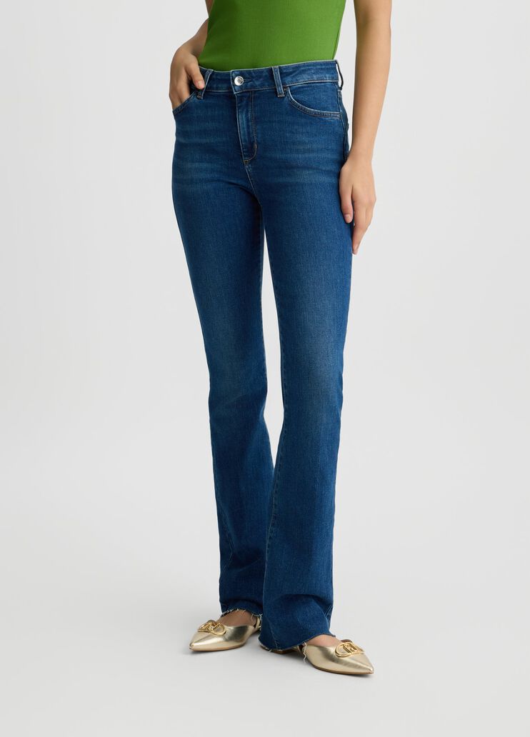 Blue bell-bottom jeans dark denim Liu Jo - medium Blue bell-bottom jeans dark denim Liu Jo - medium