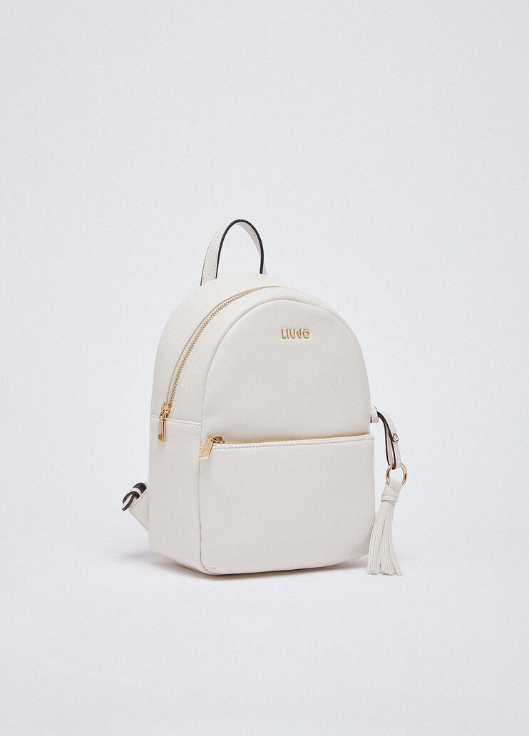 Zaino medio con charm panna Liu Jo - large image number 1