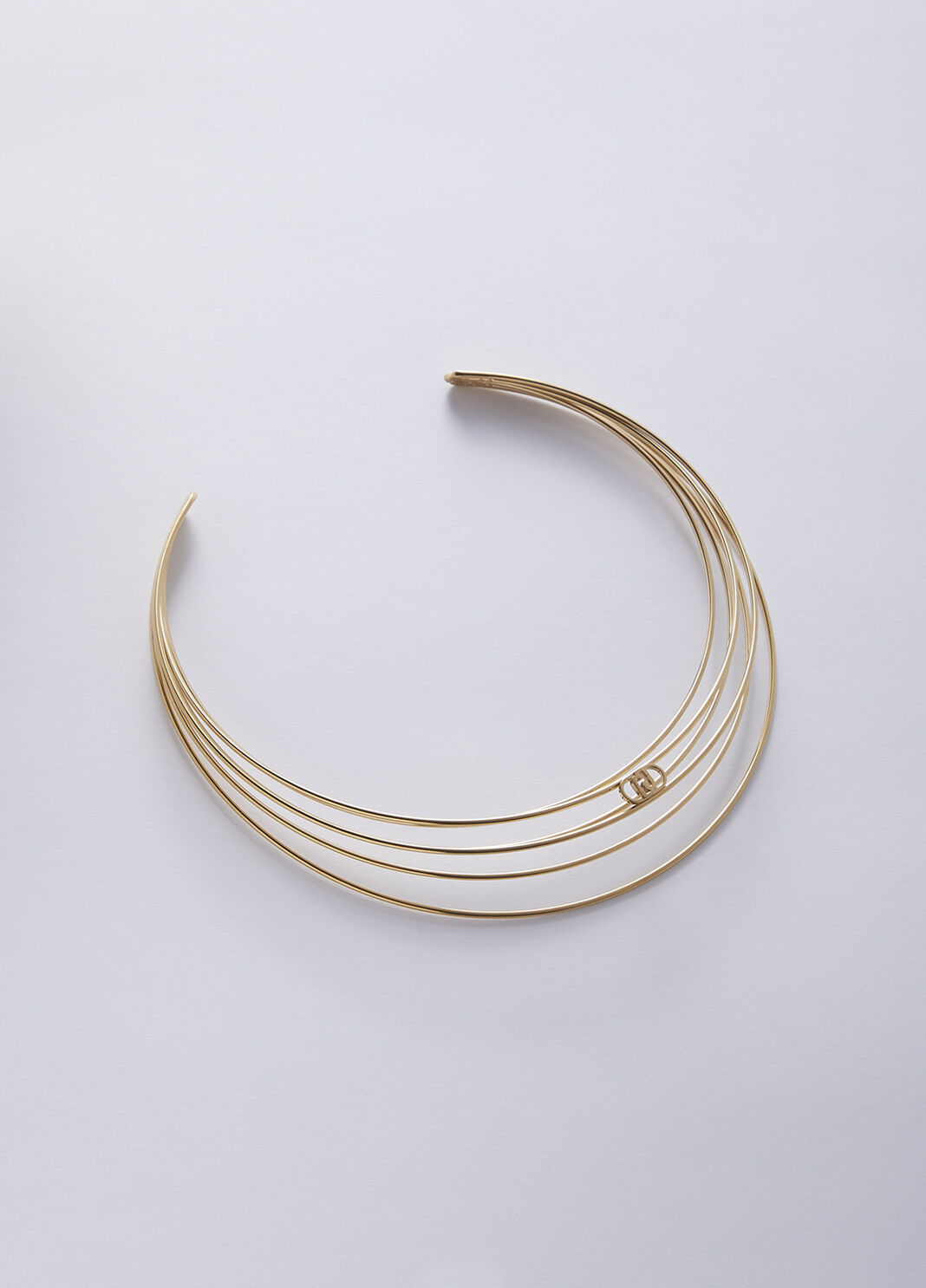 Collana rigida multifilo color oro Liu Jo - large image number 0