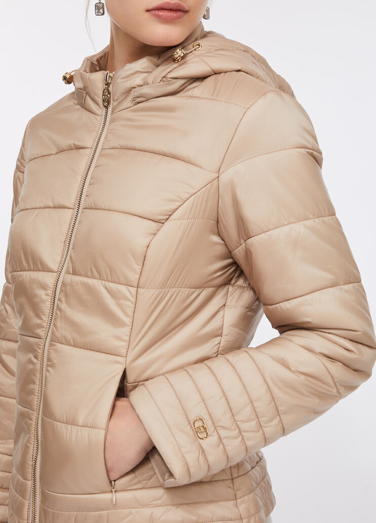 Liu Jo Better padded jacket champagne Liu Jo - large image number 3
