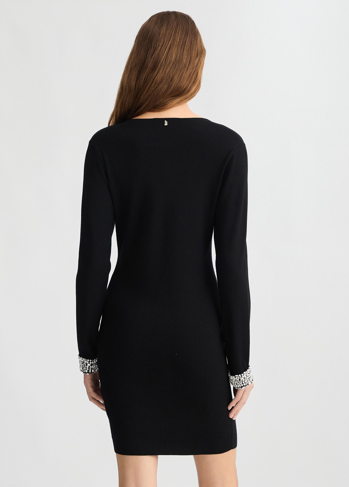ワンピース LIU JO Woman Dress Black VA5134JS360 09096 Short knitted dress colour black | Liu Jo