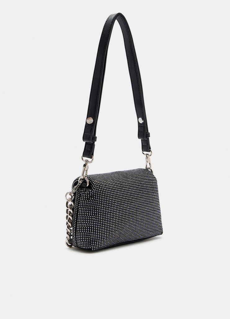 LaPuffy small crossbody bag black/silver Liu Jo - large image number 3