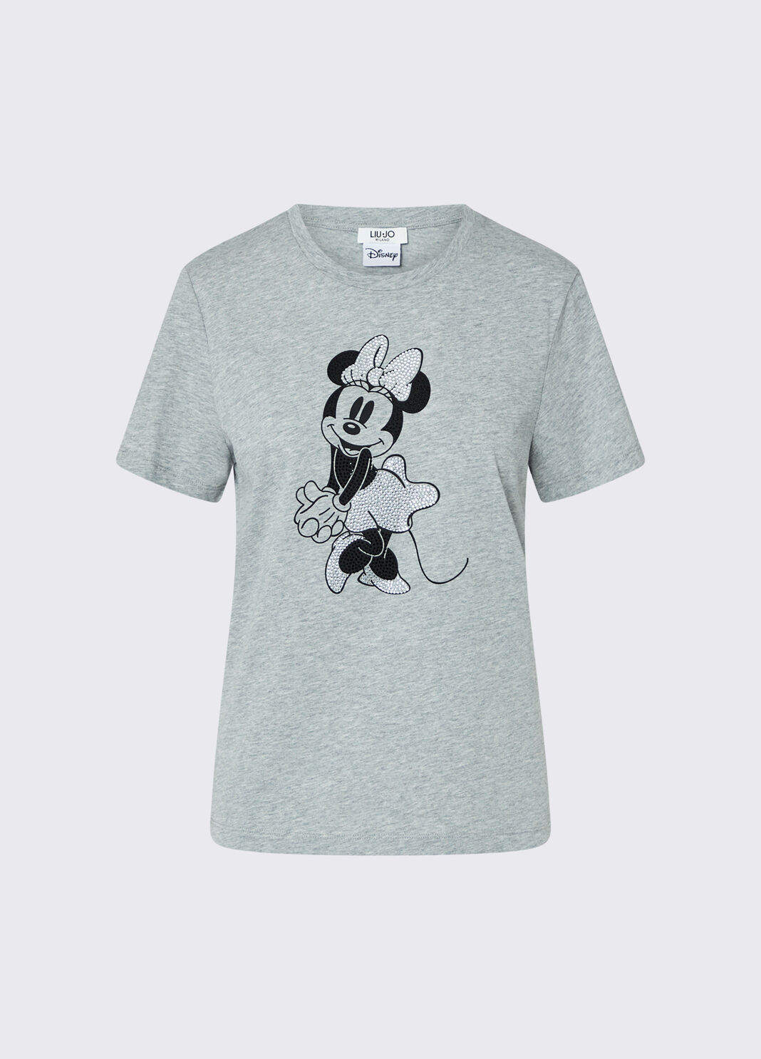 T-shirt imprim&eacute; gris Liu Jo - large image number 6