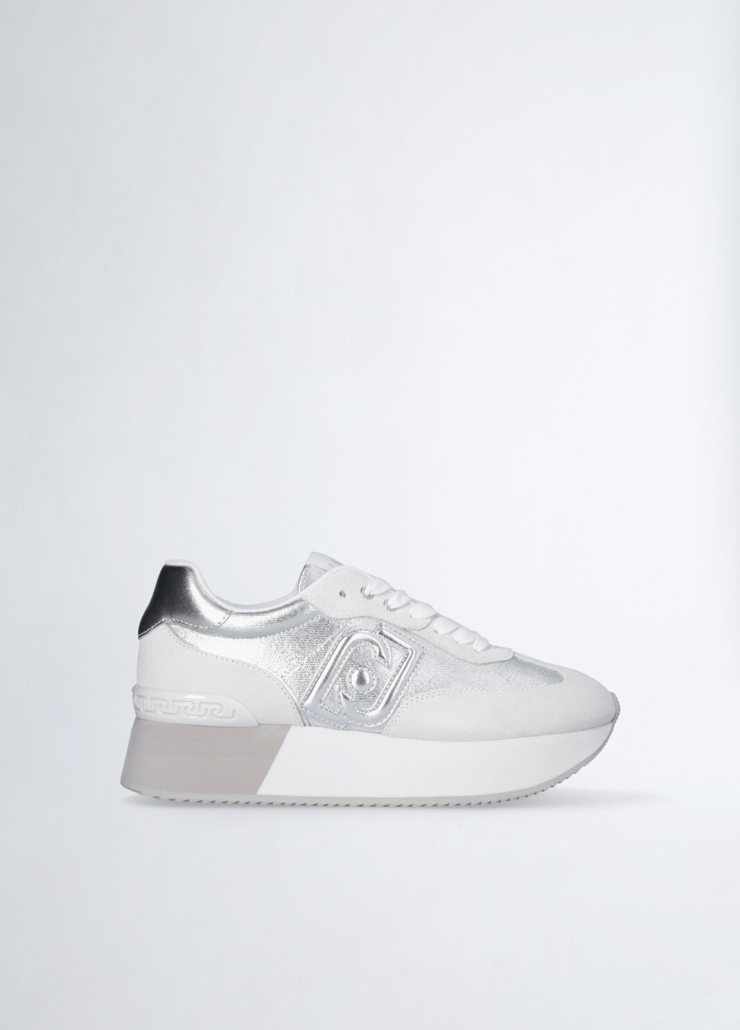 Zapatillas de denim efecto laminado plata Liu Jo - large image number 2
