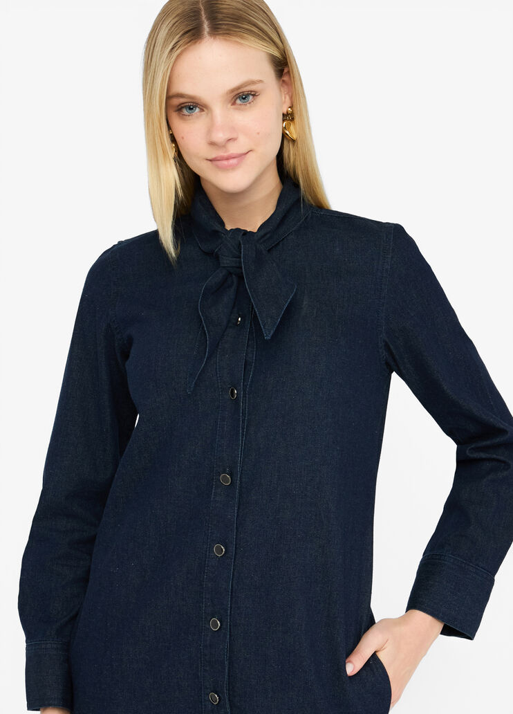 Denim shirt dress classic wash Liu Jo - large image number 2 Denim shirt dress classic wash Liu Jo - large image number 2