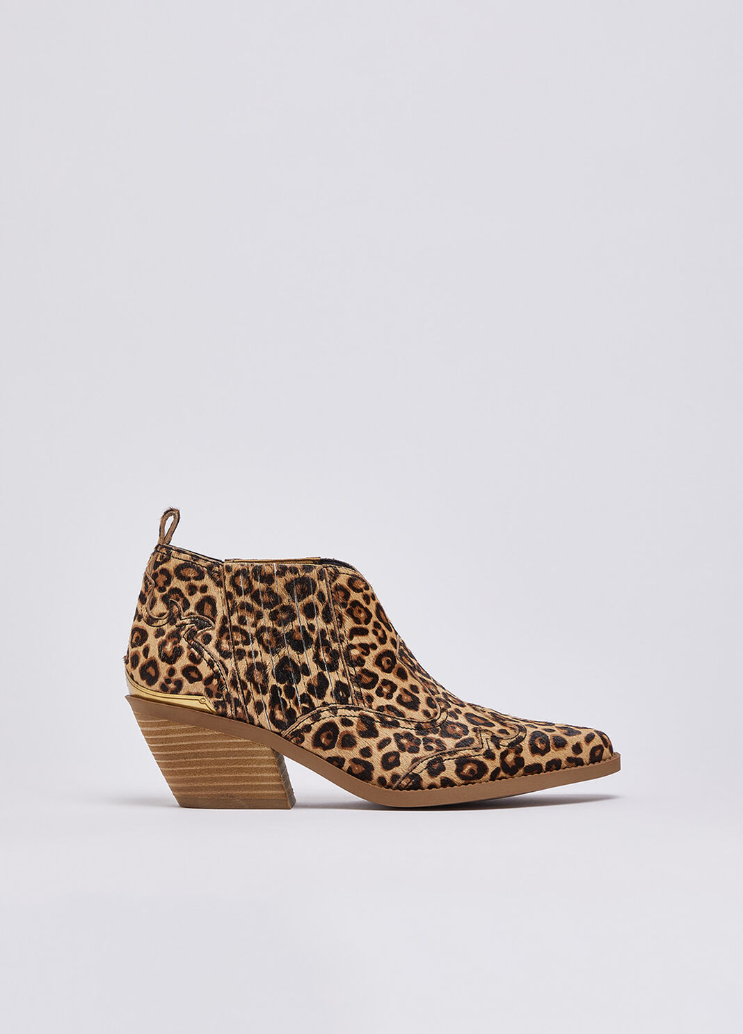 Stivaletti texani in cavallino animalier animalier Liu Jo - large image number 0