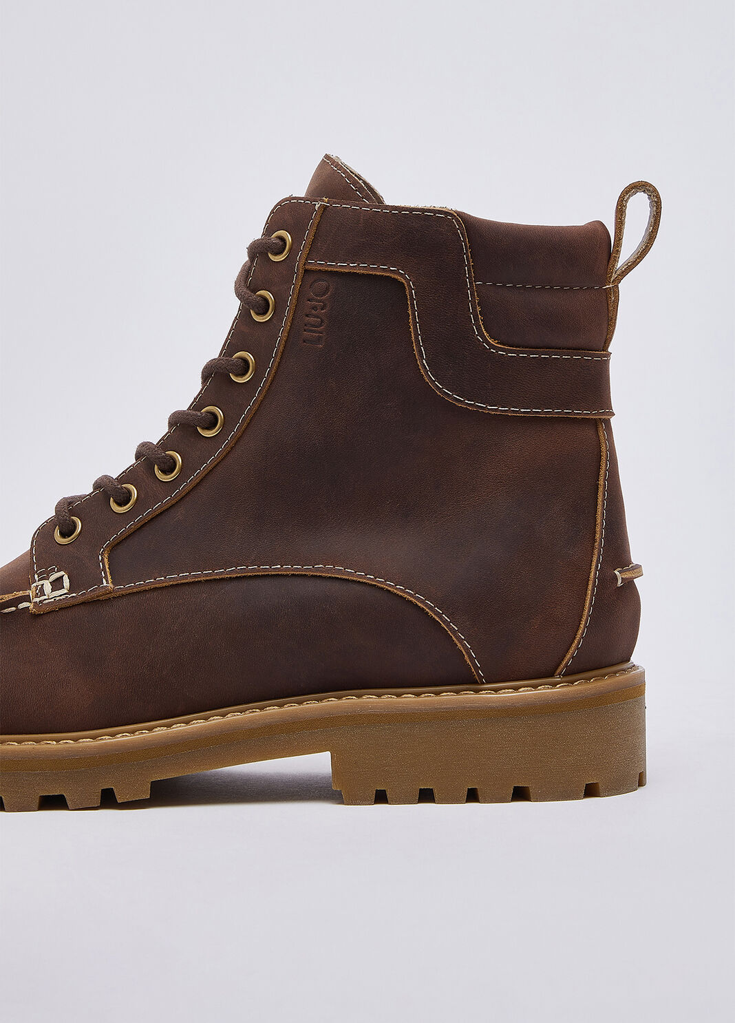 Leather ankle boots brown Liu Jo - large image number 4