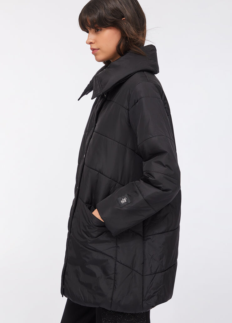 Blouson fourré noir Liu Jo - large image number 3