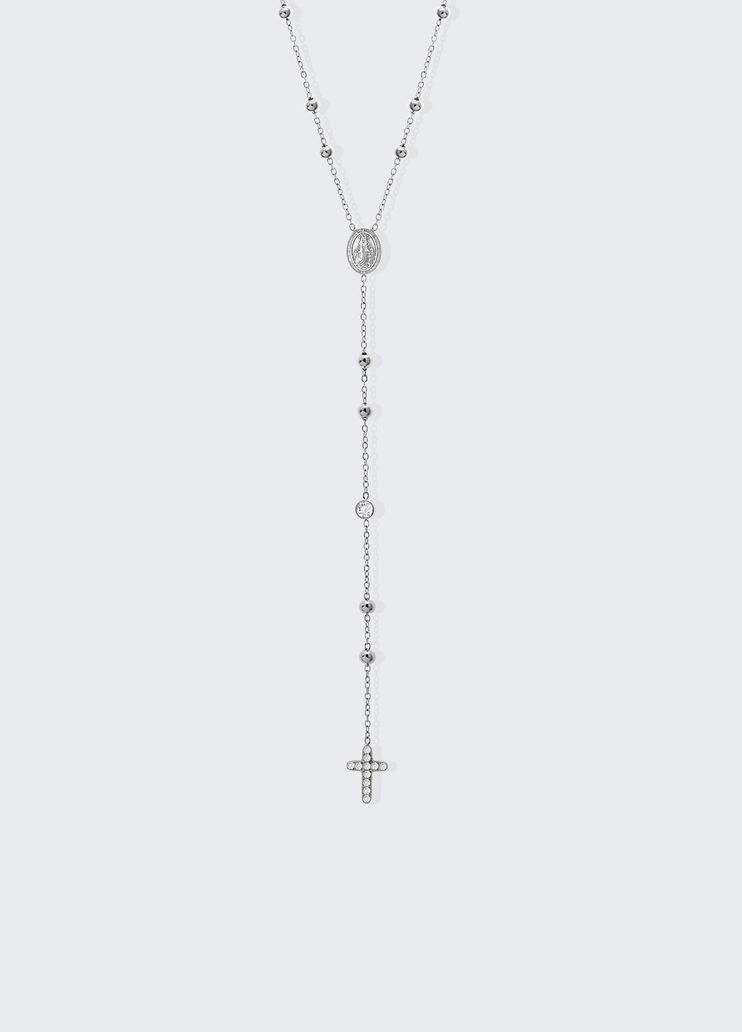 Slim necklace with cross silver Liu Jo - large image number 0 Slim necklace with cross silver Liu Jo - large image number 0