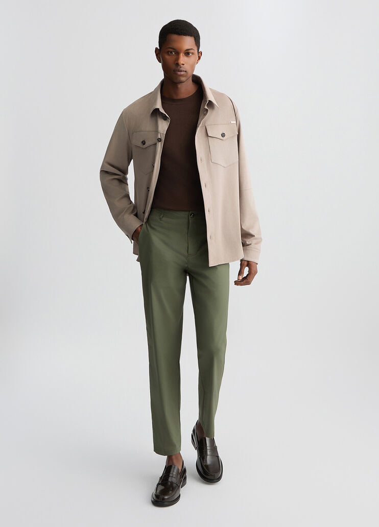 Regular fit chino trousers olive green Liu Jo - medium Regular fit chino trousers olive green Liu Jo - medium