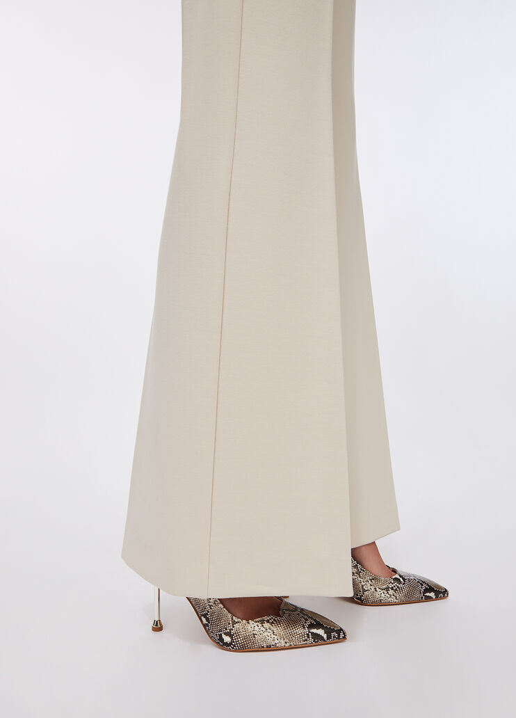 Pantaloni flare eleganti bianco Liu Jo - large image number 3