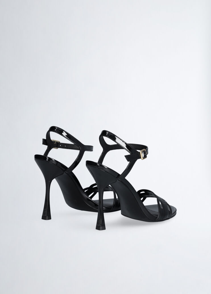 Patent leather heeled sandals black Liu Jo - large image number 2 Patent leather heeled sandals black Liu Jo - large image number 2