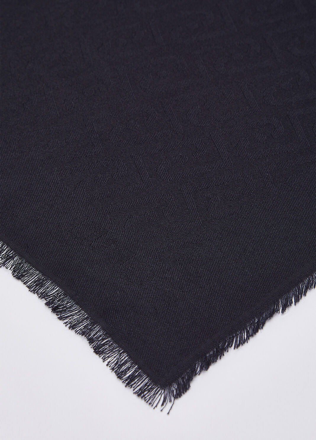 Fular con logotipo en jacquard negro Liu Jo - large image number 3