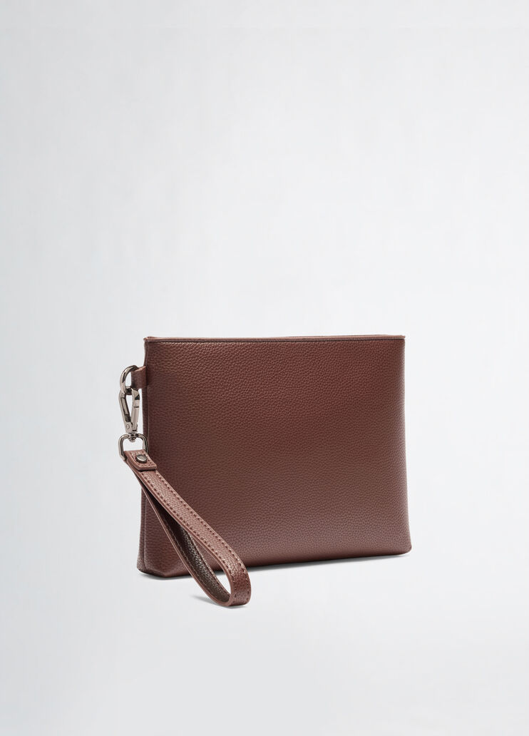 Men’s clutch bag chocolate Liu Jo - large image number 3 Men’s clutch bag chocolate Liu Jo - large image number 3