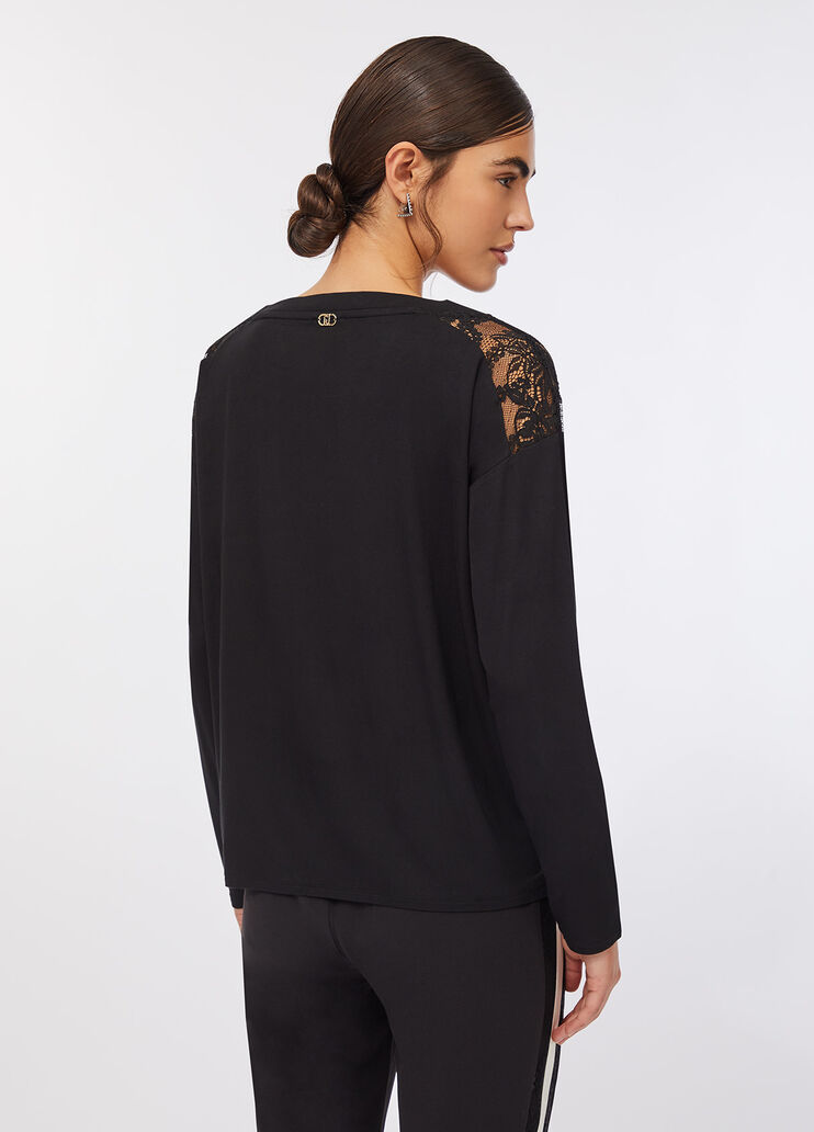 T-Shirt Liu Jo Better Schwarz Liu Jo - large image number 1