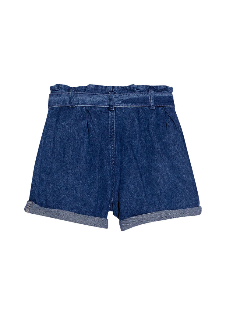 Vaqueros cortos de talle alto denim azul Liu Jo - large image number 1 Vaqueros cortos de talle alto denim azul Liu Jo - large image number 1