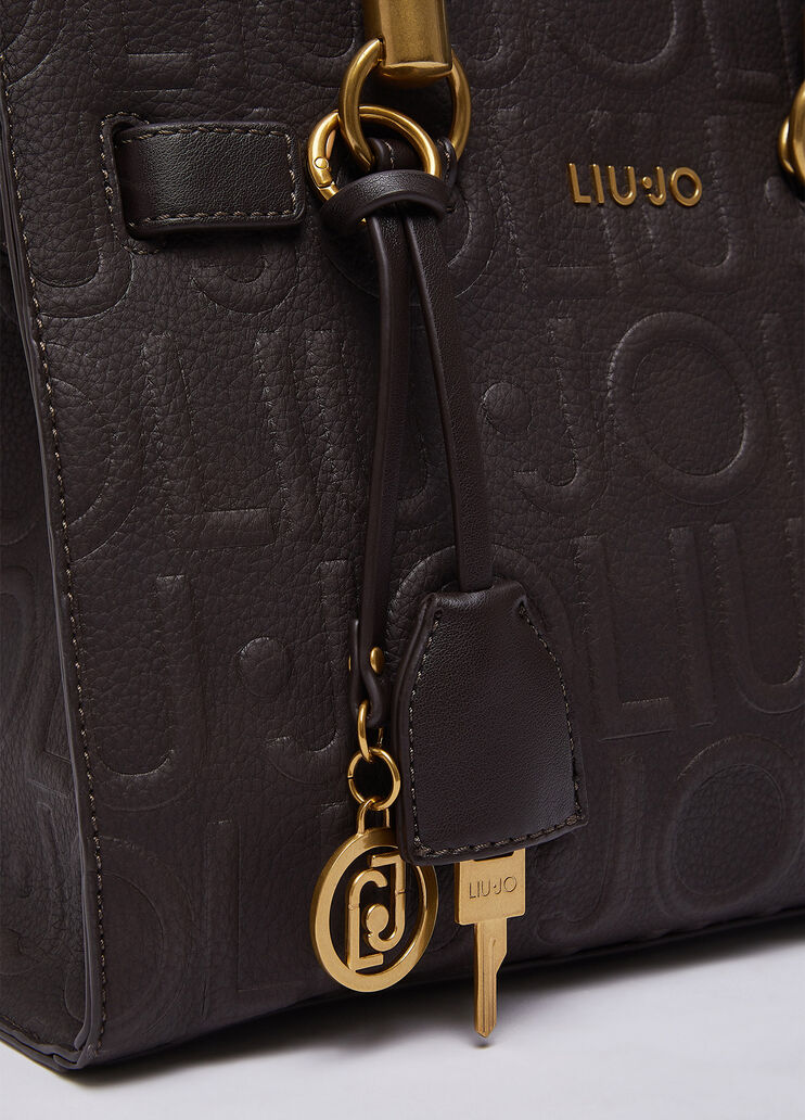 Small Satchel Bag dark brown Liu Jo - medium