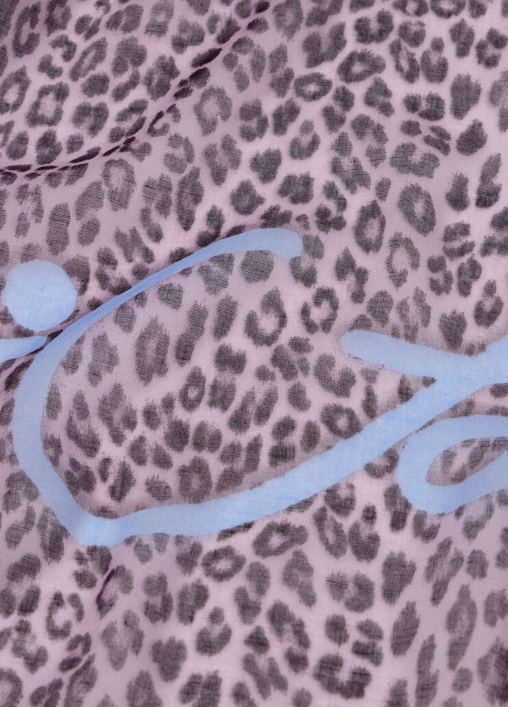 Animal-print foulard dark pink Liu Jo - large image number 3 Animal-print foulard dark pink Liu Jo - large image number 3