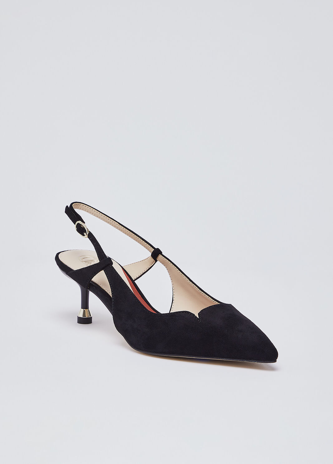 Slingback in camoscio nero Liu Jo - large image number 1