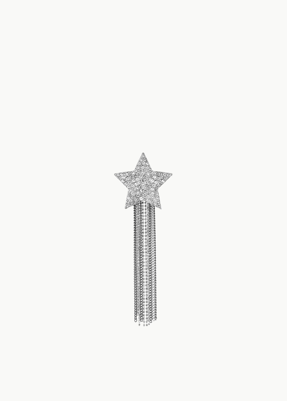 Earrings with stars and brill