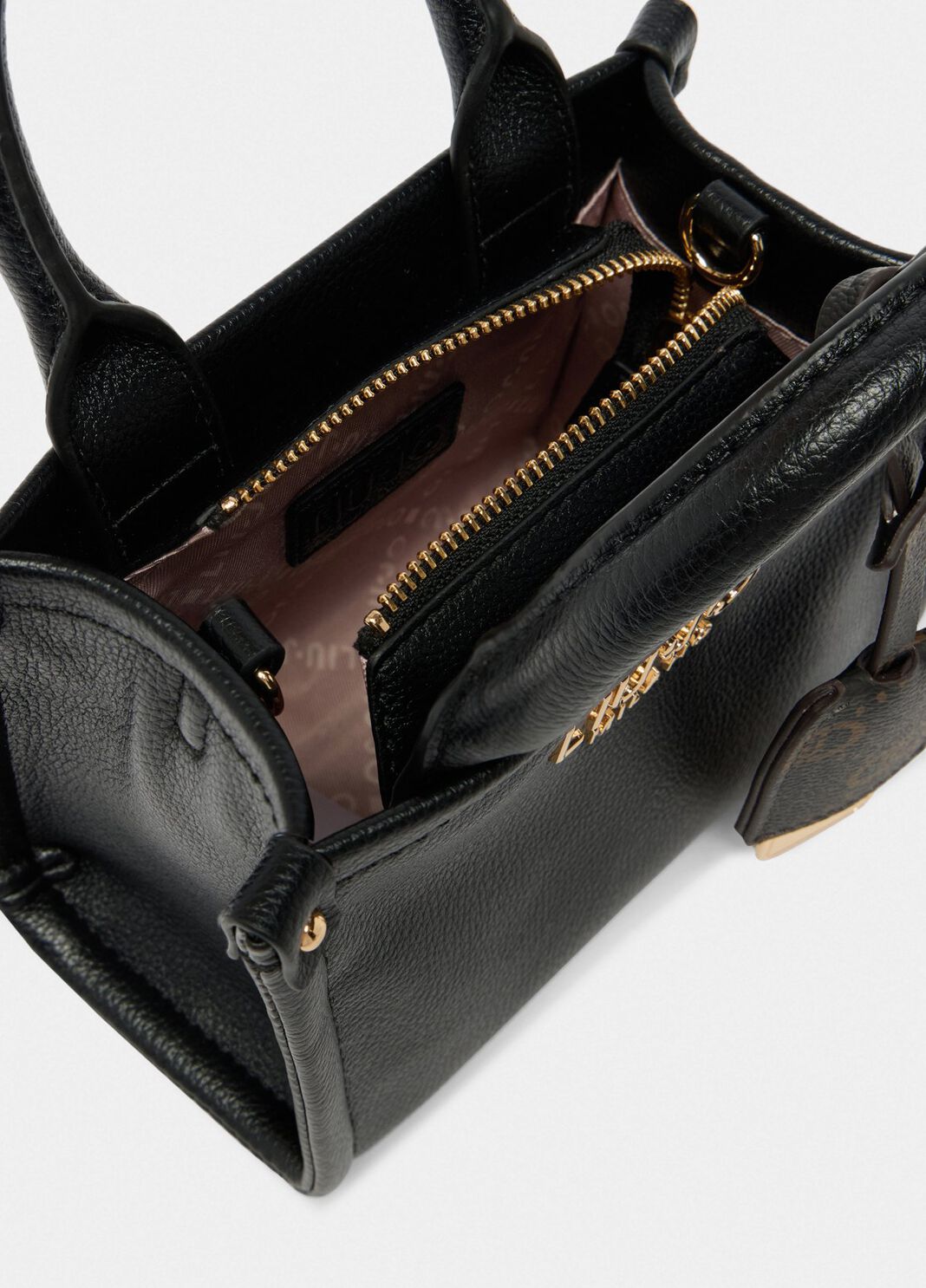 Мини-сумка с подвеской-шармом чёрный Liu Jo - large image number 6