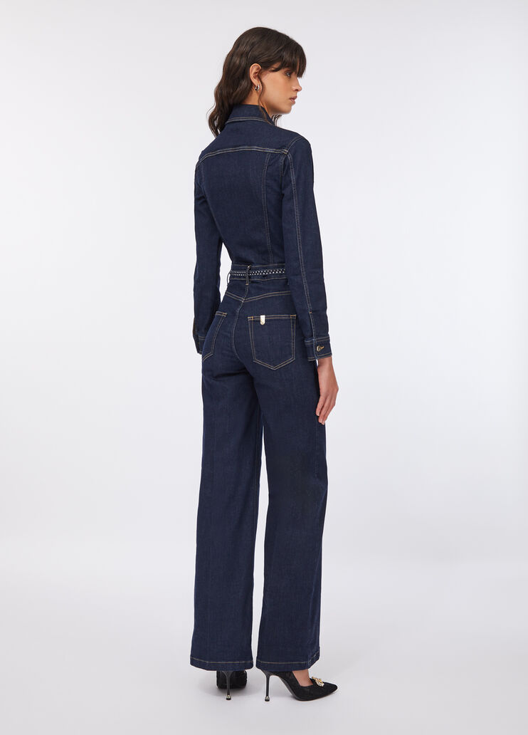 Denim jumpsuit classic wash Liu Jo - large image number 1