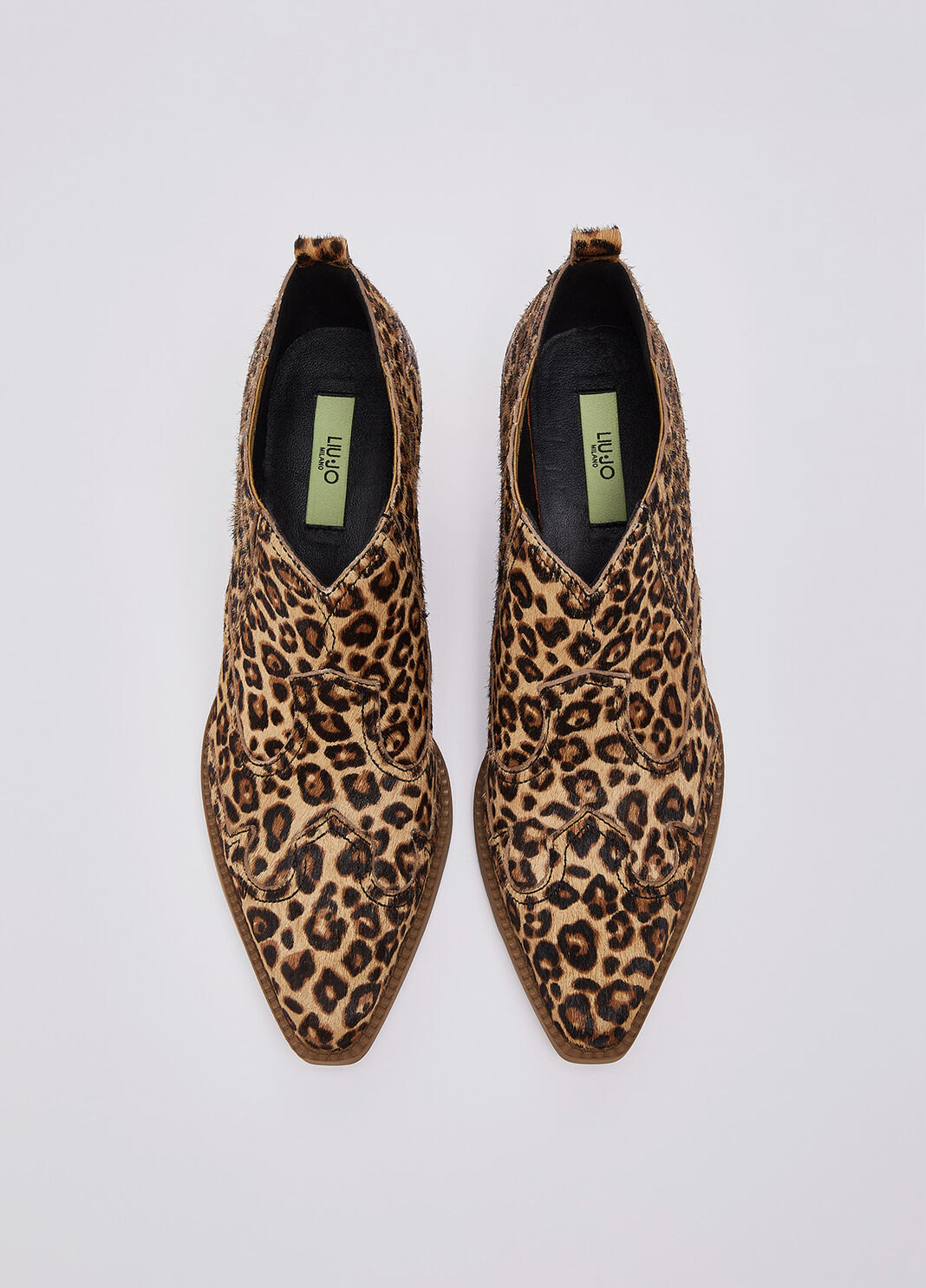 Stivaletti texani in cavallino animalier animalier Liu Jo - large image number 3