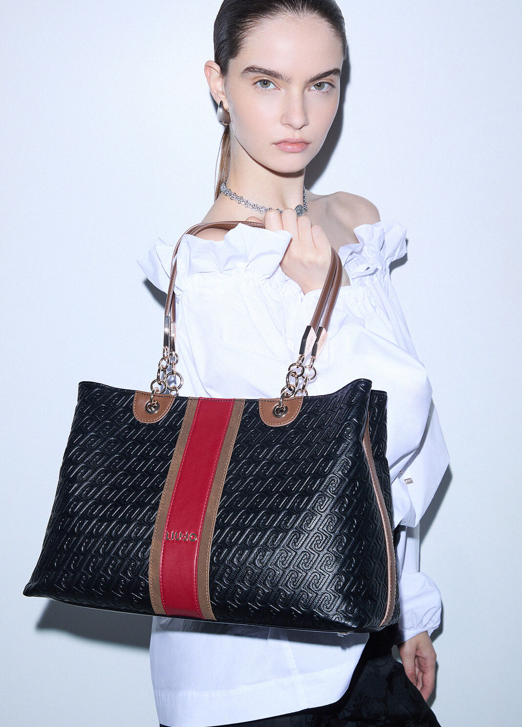 Medium tote bag black Liu Jo - large image number 0
