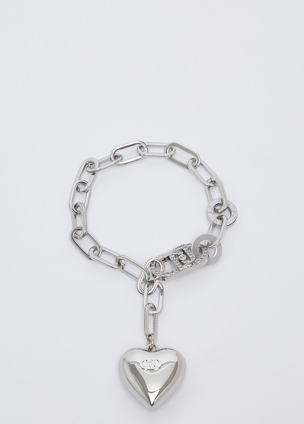 Bracelet with padlock a heart silver Liu Jo - large image number 0
