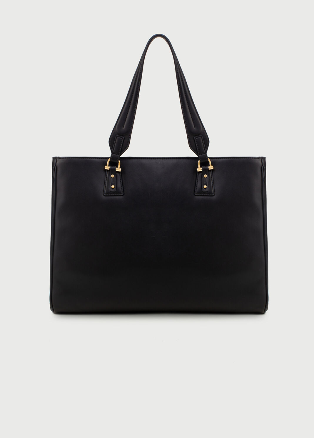 Shopping bag with charm Black Liu Jo - large image number 3