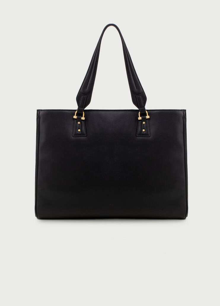 Shopping bag with charm Black Liu Jo - large image number 3 Shopping bag with charm Black Liu Jo - large image number 3