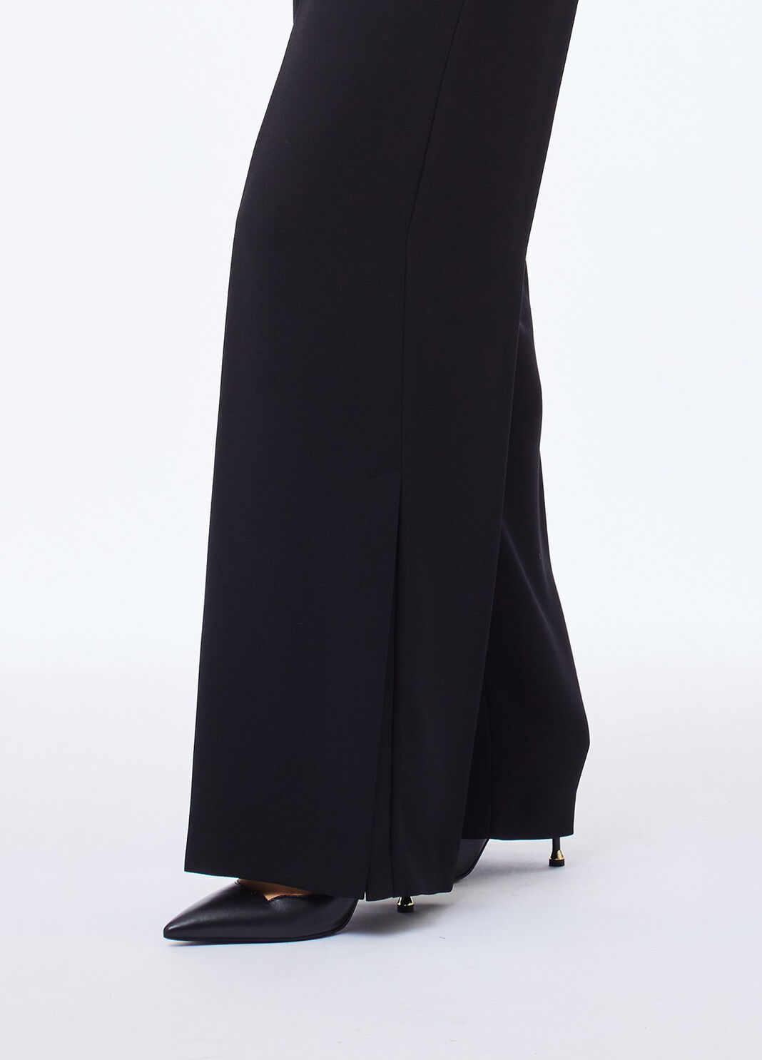 Envers satin palazzo trousers black Liu Jo - large image number 2
