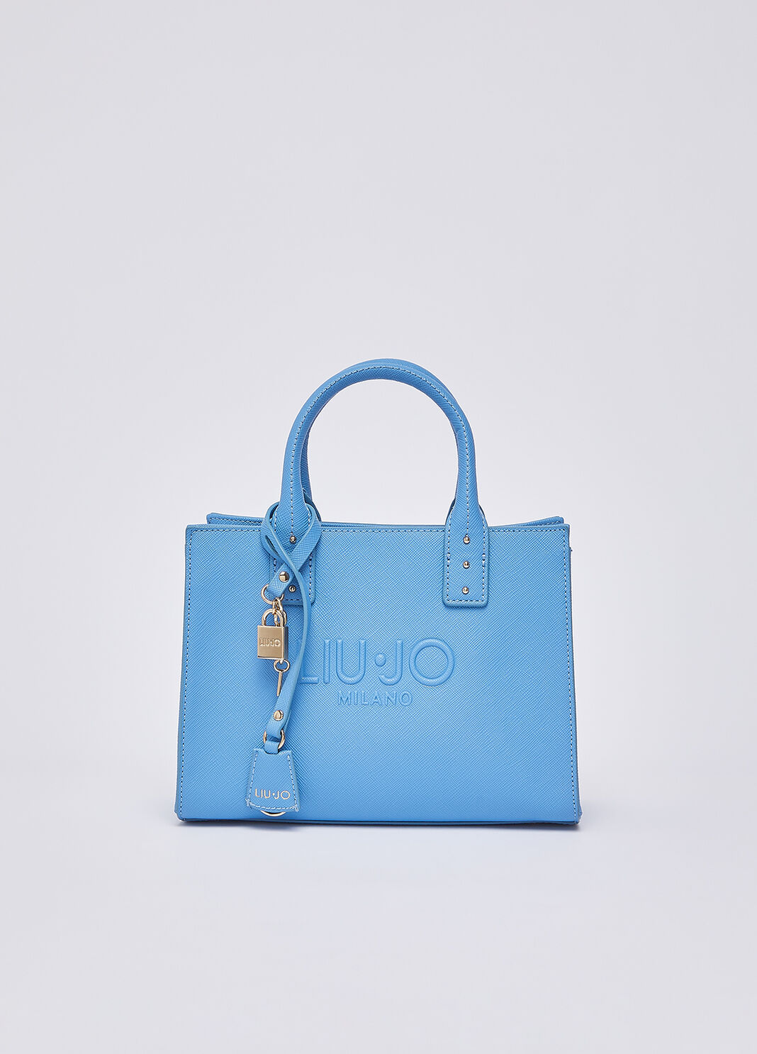Small handbag with charm light blue Liu Jo - large image number 1