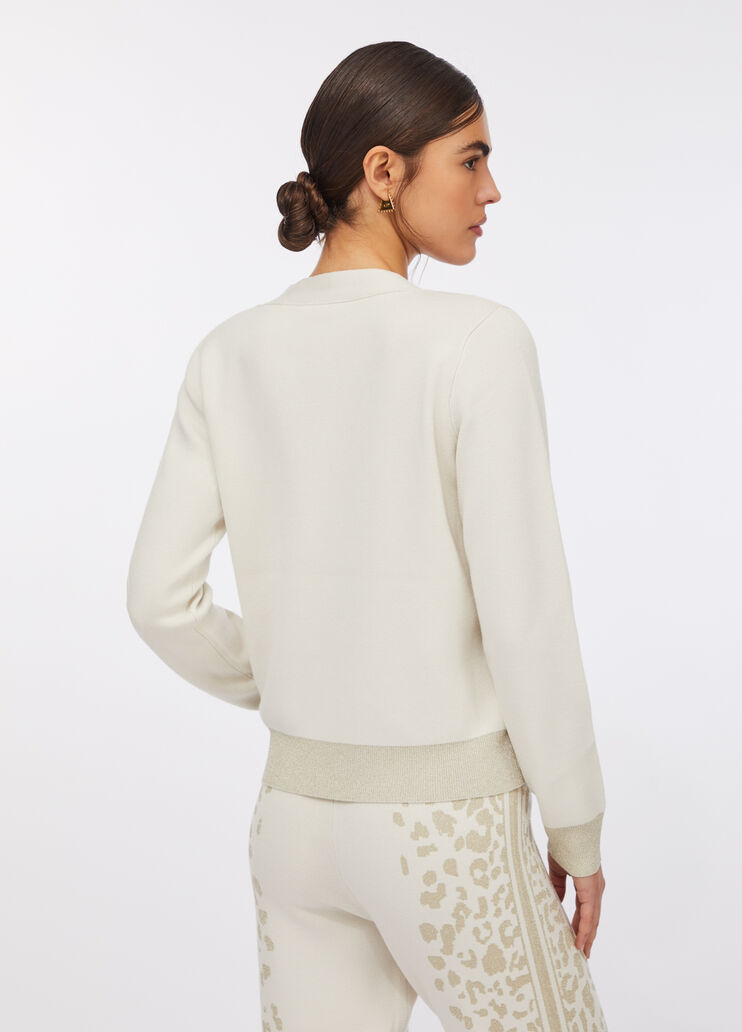 Джемпер Liu Jo Better белый Liu Jo - large image number 1