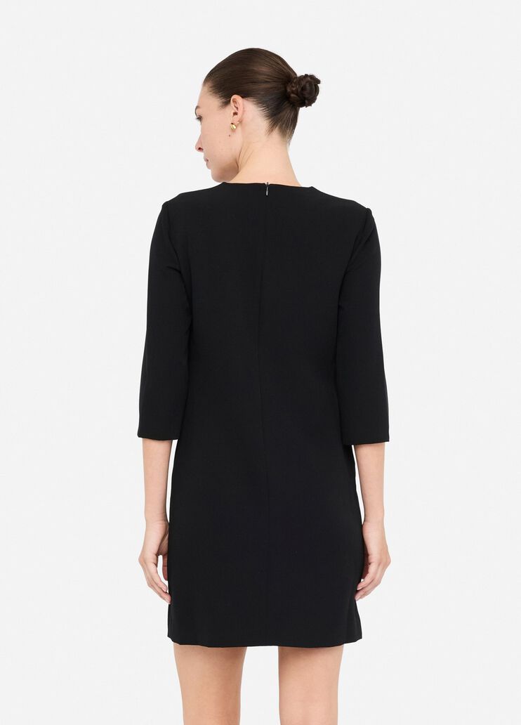 Short dress with pockets black Liu Jo - large image number 1 Short dress with pockets black Liu Jo - large image number 1