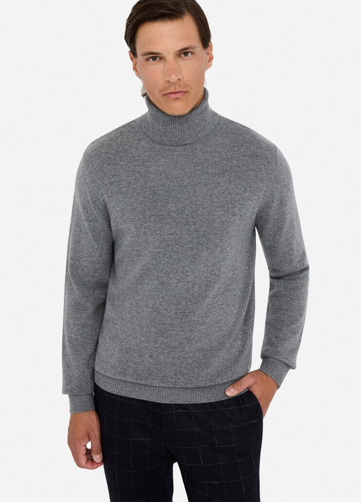 Wool and cashmere turtleneck grey Liu Jo - medium Wool and cashmere turtleneck grey Liu Jo - medium