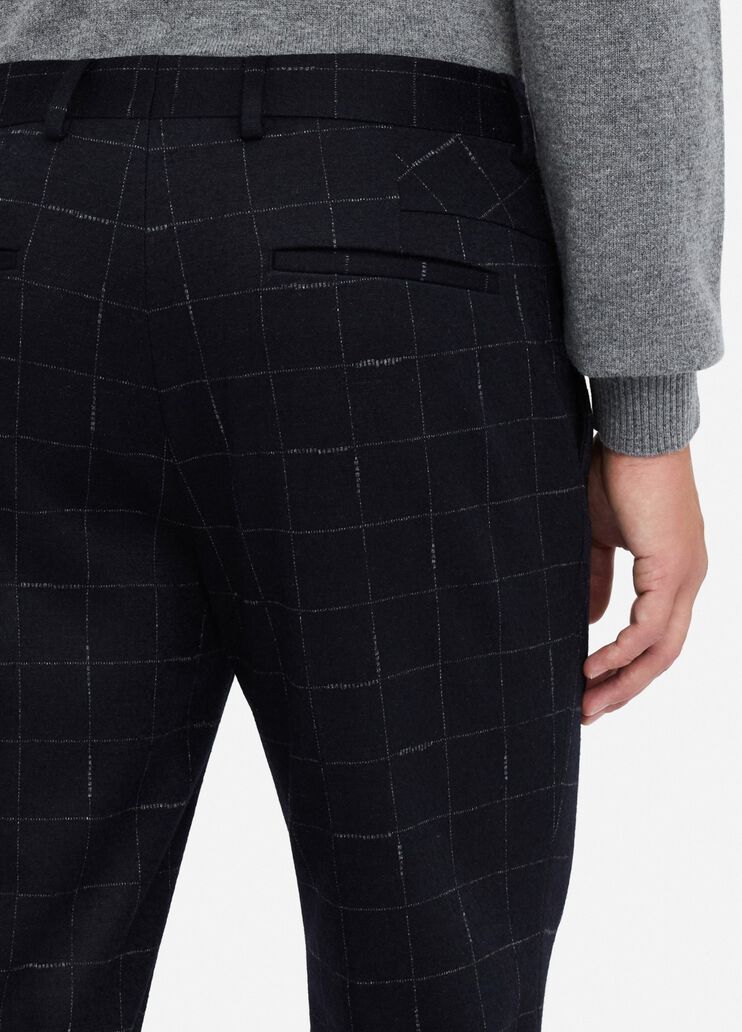 Wool and cotton chequered trousers check Liu Jo - large image number 4 Wool and cotton chequered trousers check Liu Jo - large image number 4