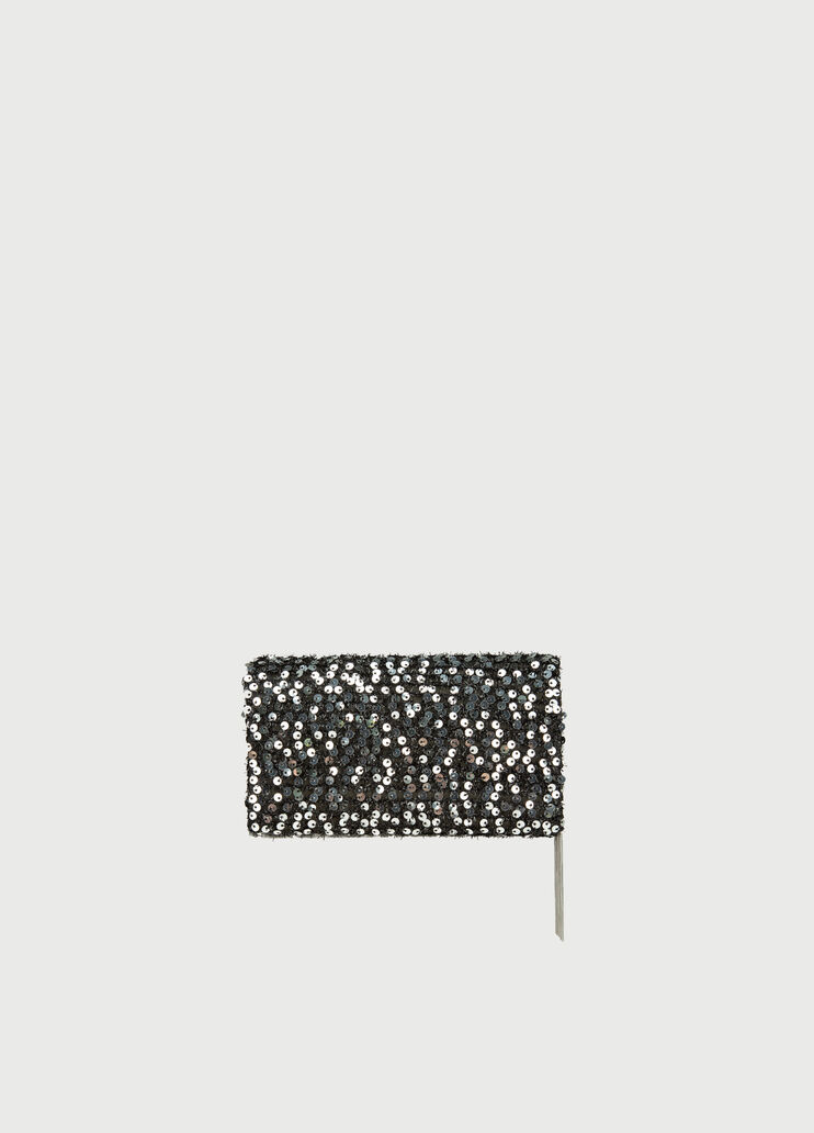 Clutch with sequins  Silver Liu Jo - large image number 2